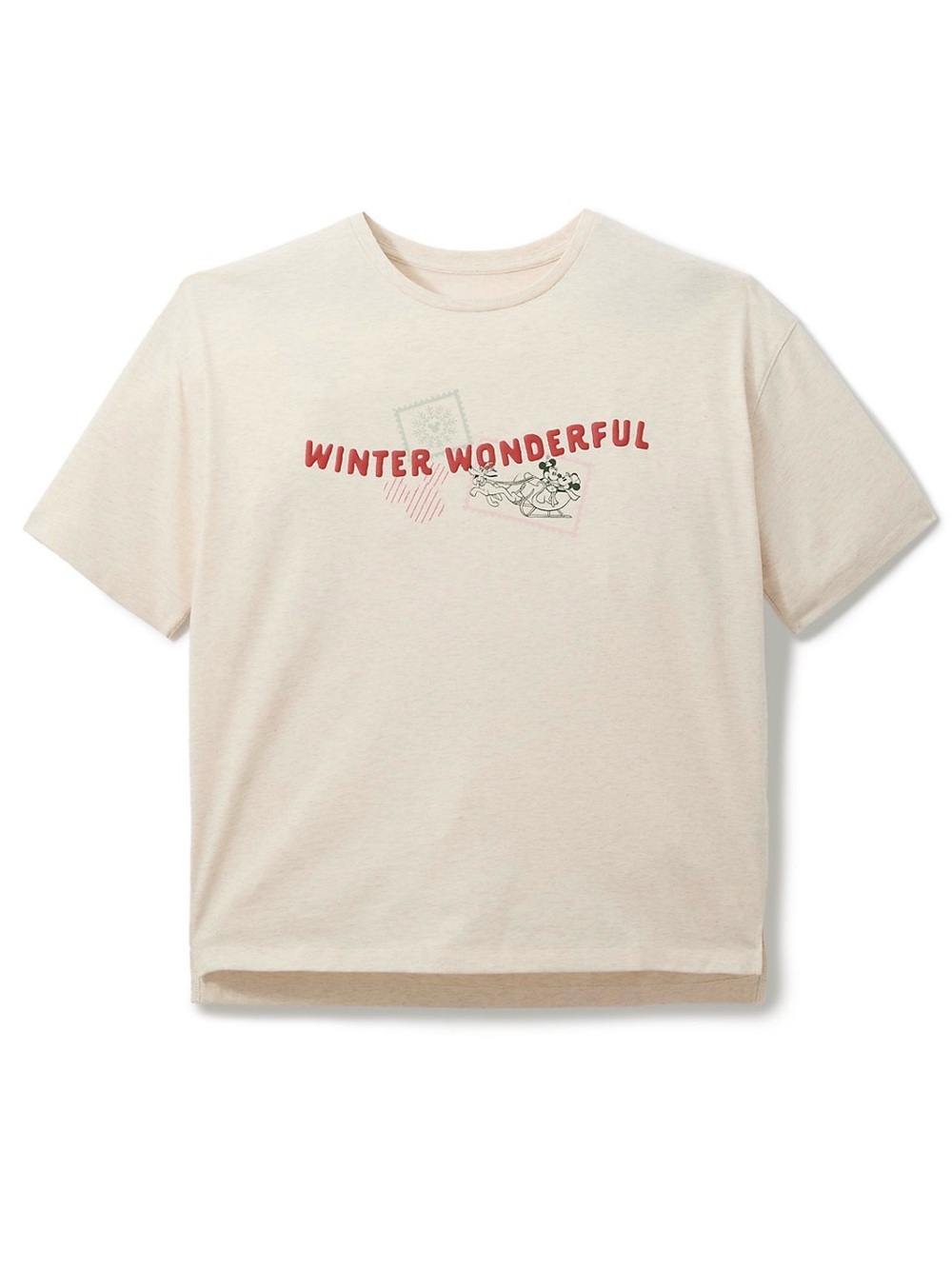 Mickey Mouse and Friends “Winter Wonderful” T-Shirt for Women